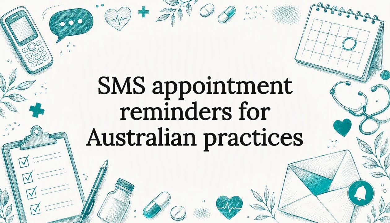 SMS appointment reminders for Australian practices