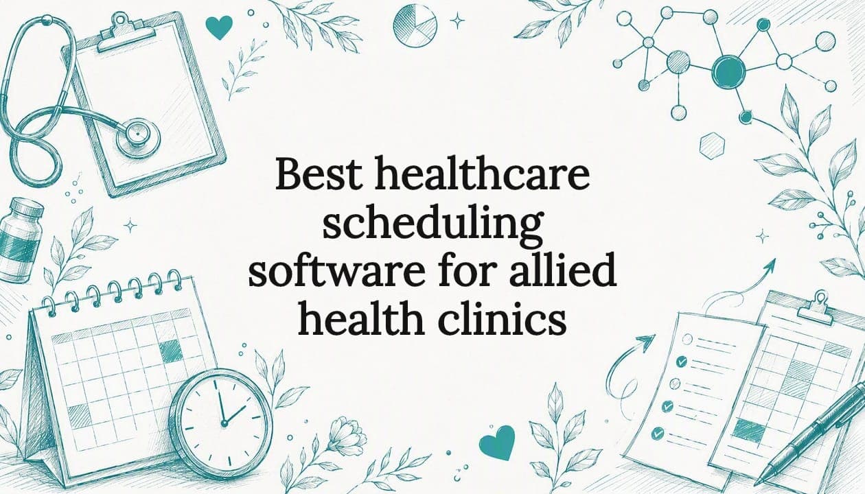 Best healthcare scheduling software for allied health clinics