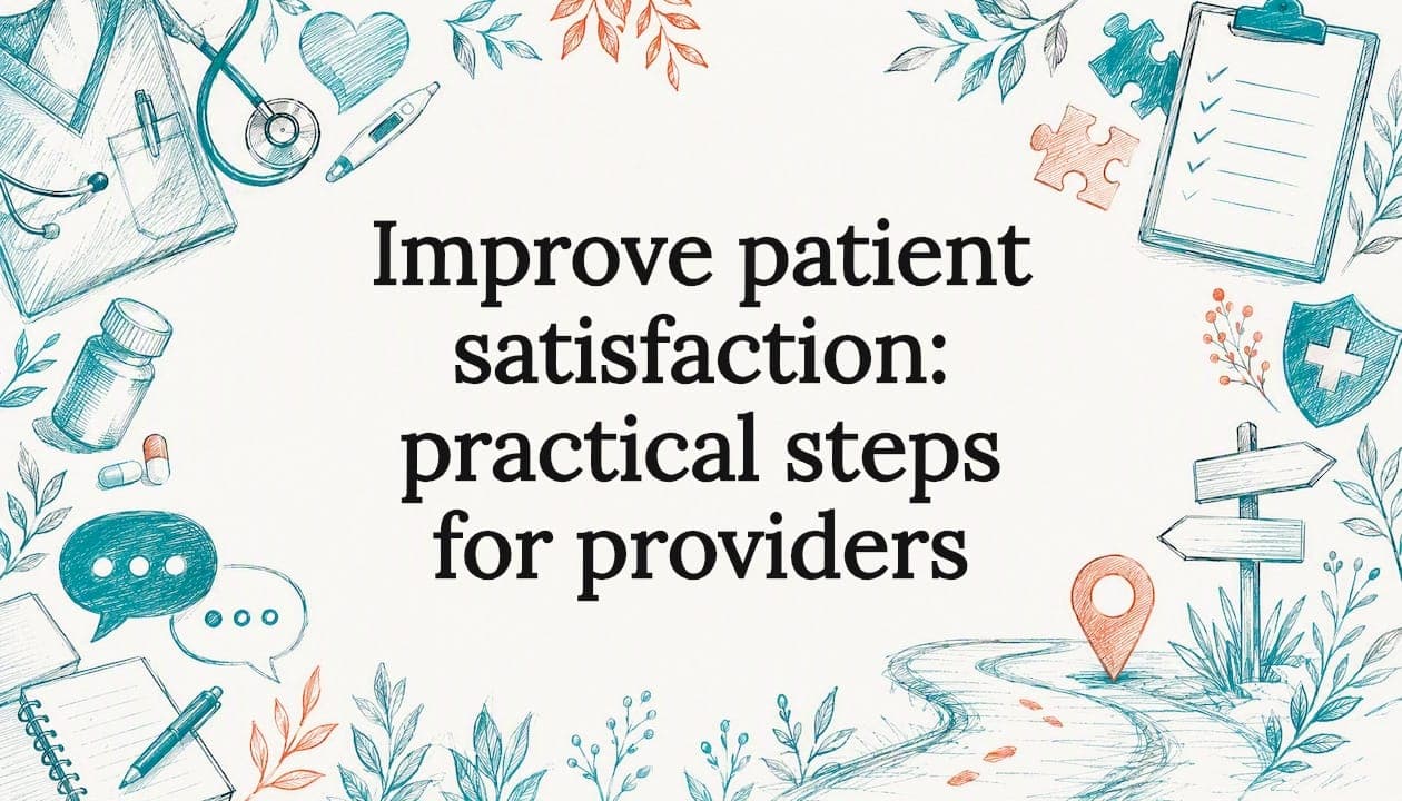 Improve patient satisfaction: practical steps for providers