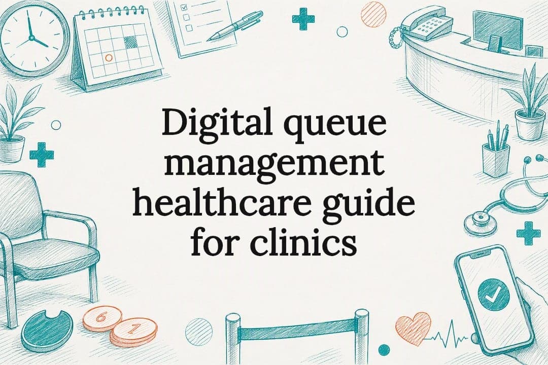 Digital queue management healthcare guide for clinics