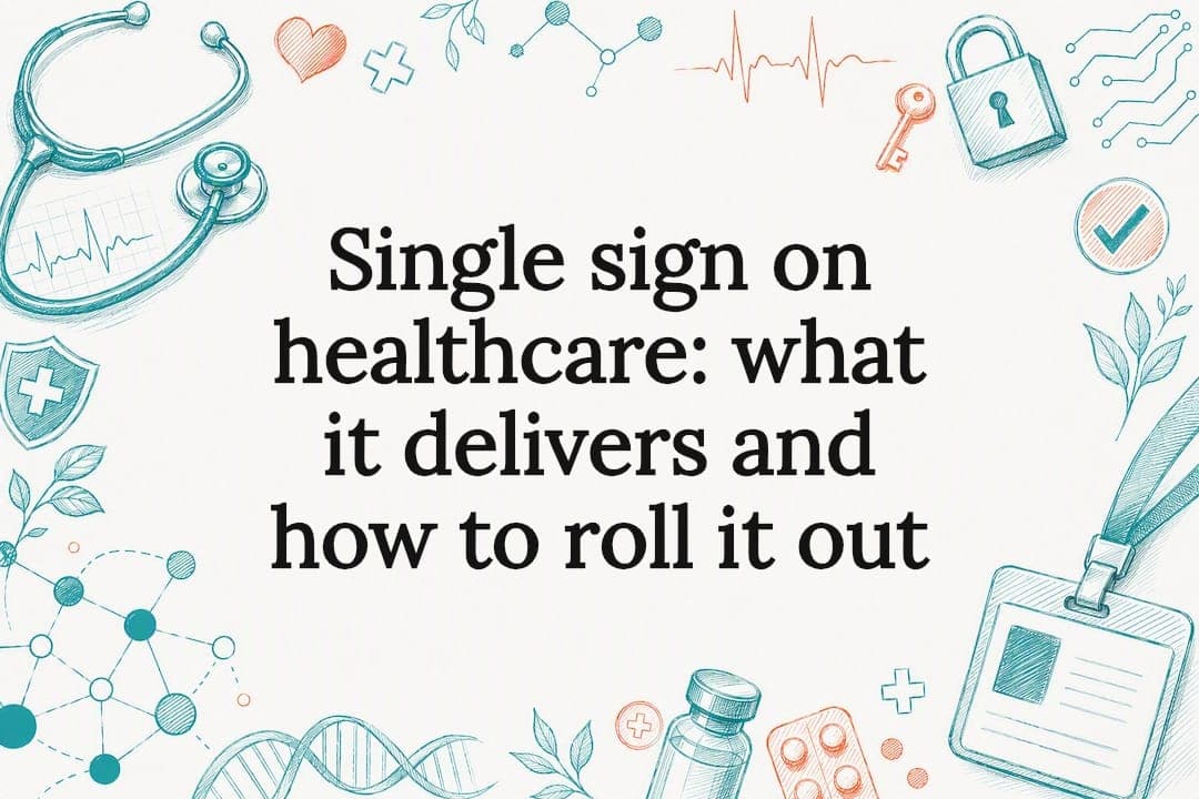 Single sign on healthcare: what it delivers and how to roll it out