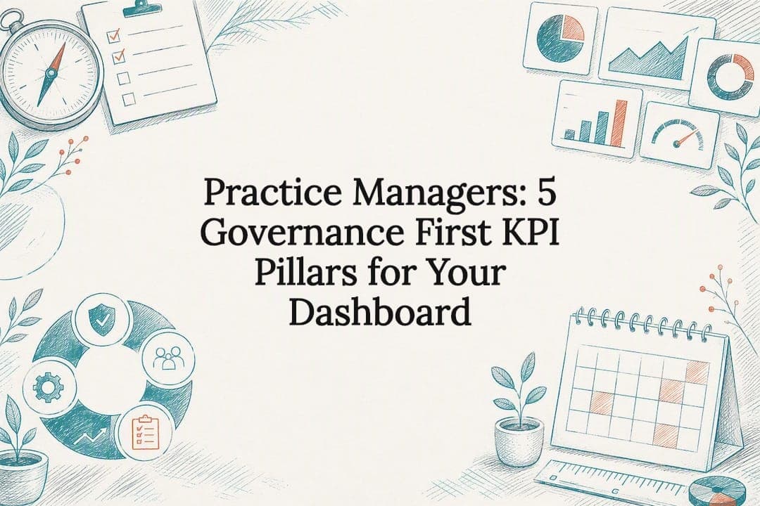 Practice Managers: 5 Governance First KPI Pillars for Your Dashboard