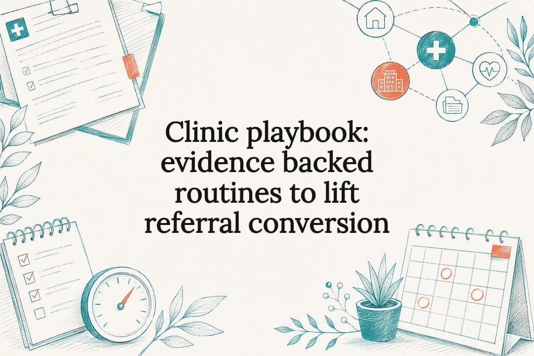 Clinic playbook: evidence backed routines to lift referral conversion