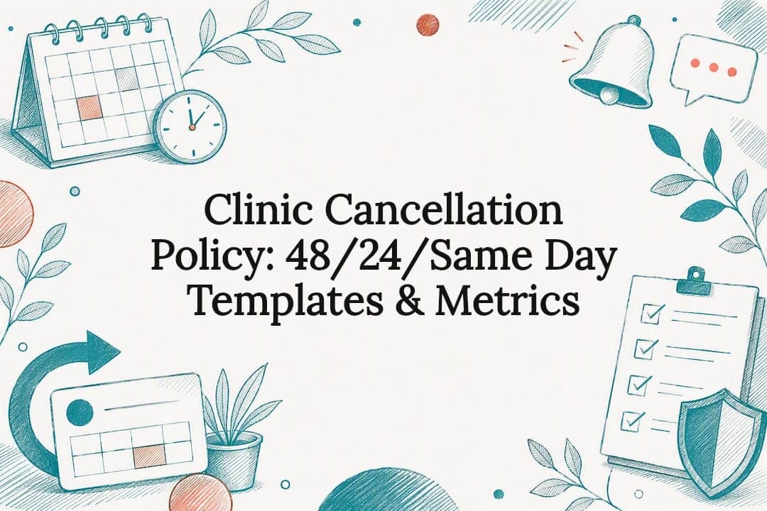 Clinic Cancellation Policy: 48/24/Same Day Templates & Metrics