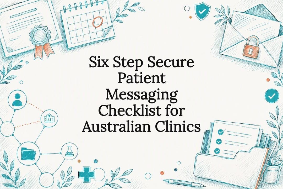 Six Step Secure Patient Messaging Checklist for Australian Clinics