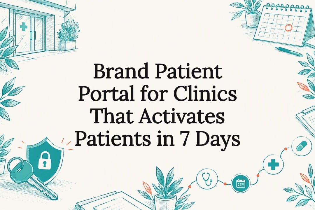 Brand Patient Portal for Clinics That Activates Patients in 7 Days