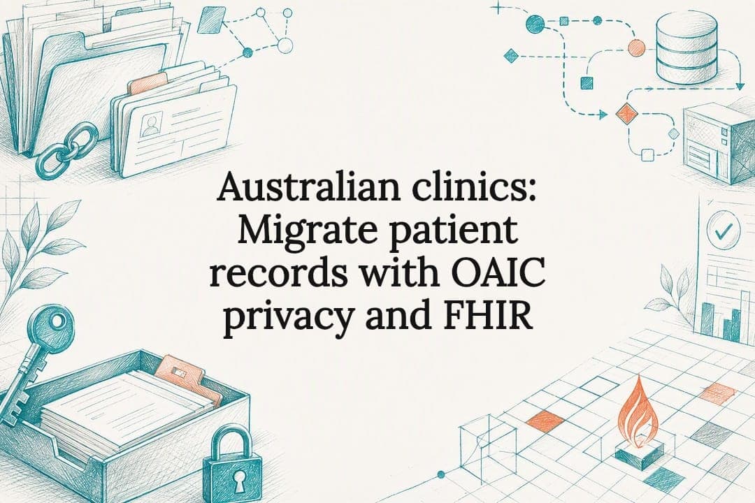 Australian clinics: Migrate patient records with OAIC privacy and FHIR