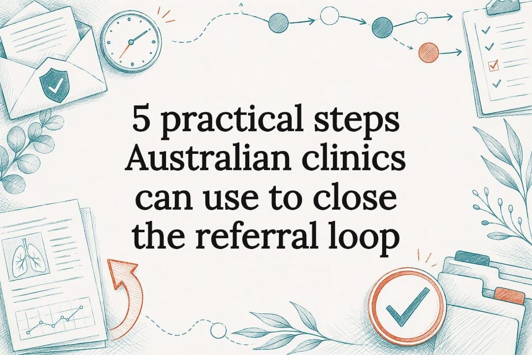 5 practical steps Australian clinics can use to close the referral loop