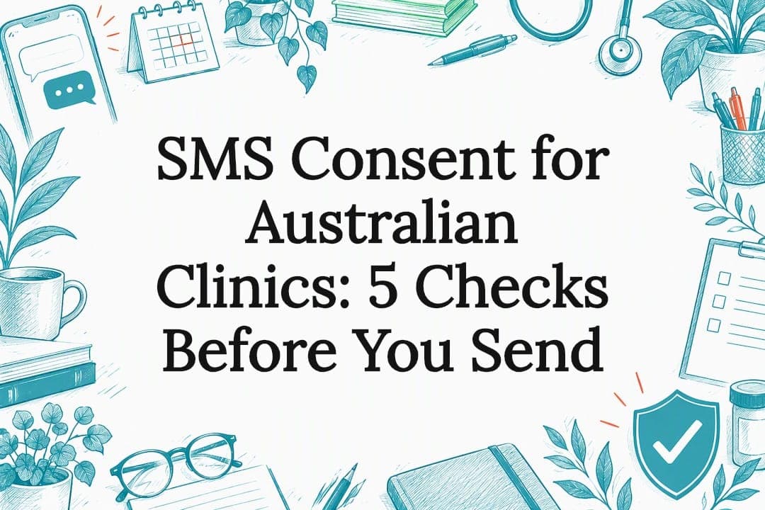 SMS Consent for Australian Clinics: 5 Checks Before You Send