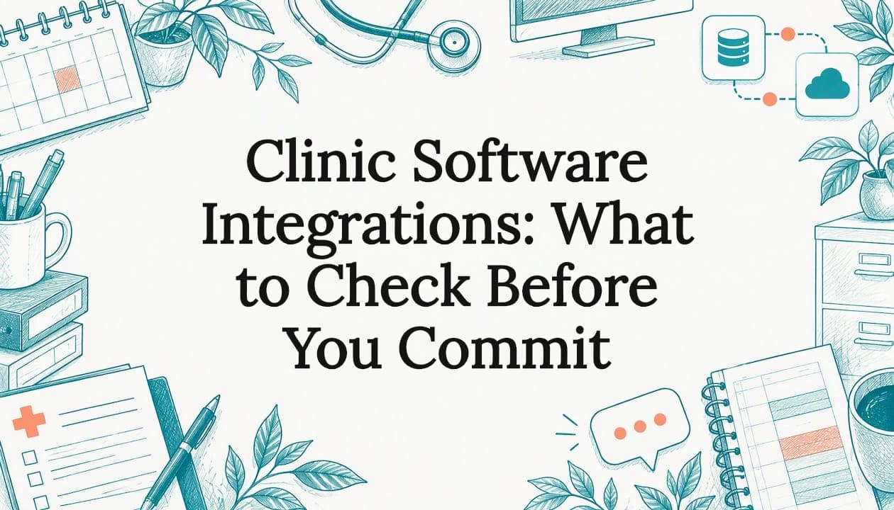 Clinic Software Integrations: What to Check Before You Commit